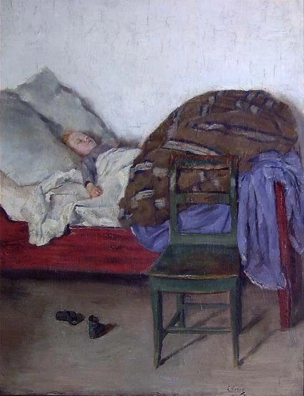 Bambino addormentato - Nasjonalmuseet for kunst, arkitektur og design, Oslo